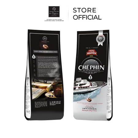Cà Phê Rang Xay Trung Nguyên Legend Chế Phin 1 – Gói 500gr – Đắng Gắt, Chuẩn Cà Phê Việt