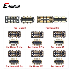 2 Đầu Nối Pin FPC Nội Tuyến Cho Huawei Honor 8X 8S 8C 8A 8 Pro Lite Trên Bảng Mạch Chủ Logic Cáp Mềm Thay Thế Các Bộ Phận