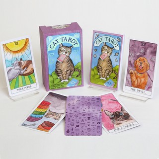 Bộ Bài Cat Tarot (Mystic House Tarot Shop) - Bài Gốc Authentic Chính Hãng 100%