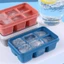 Khuôn làm đá silicon chất lượng POP có nắp DIY Đồ uống mùa hè Bánh quy nướng bánh