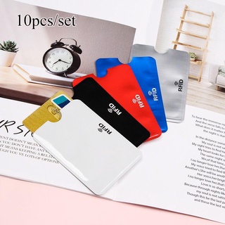 SHUPUN 10 CÁI Chặn RFID Thời Trang Chống Trộm Thẻ Tín Dụng Bảo Vệ Chặn Tay