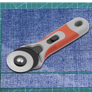 Lưỡi cắt vải 45mm HSS Lưỡi cắt da chắp vá Lưỡi lăn cho Olfa Dafa Đại Pháp Fiskars và Máy cắt con lăn