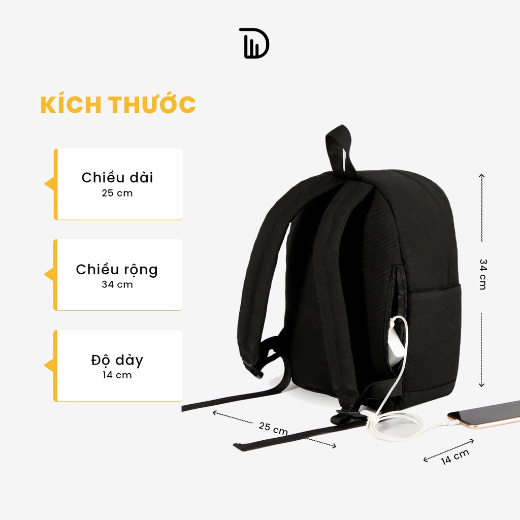 Mô tả Balo Mini DIM Little Backpack - 3