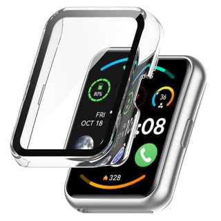 Vỏ PC cứng Kính cường lực bảo vệ màn hình Vỏ bảo vệ cho đồng hồ Huawei phù hợp 2 / 3 / new / Fit2 Fit3