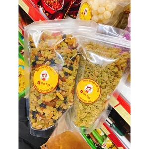Nho khô xanh và mix gói 100gr hàng loại 1 k sạn