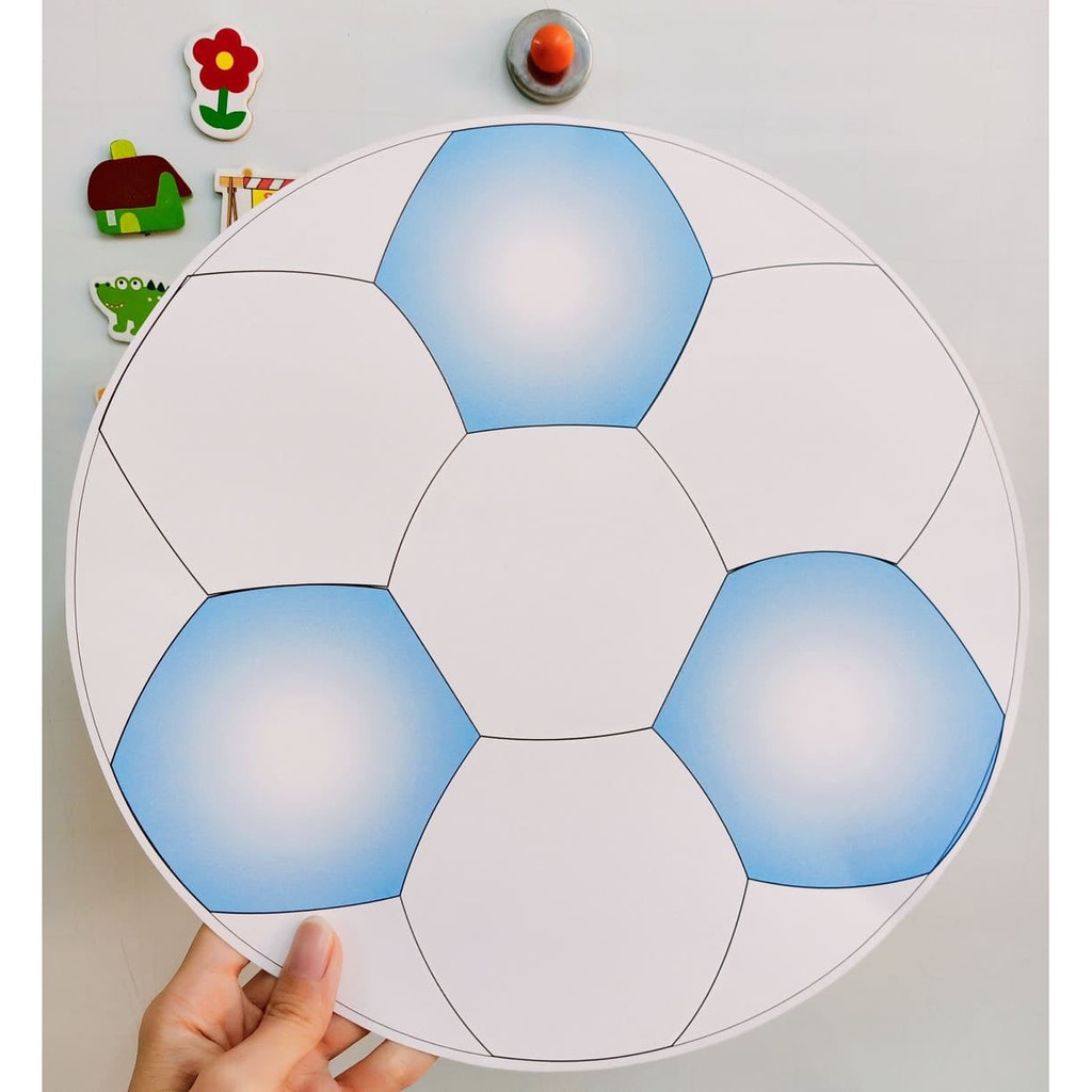 QUẢ BÓNG HỌC TẬP handmade (Đồ Dùng Dạy Học MIKI)
