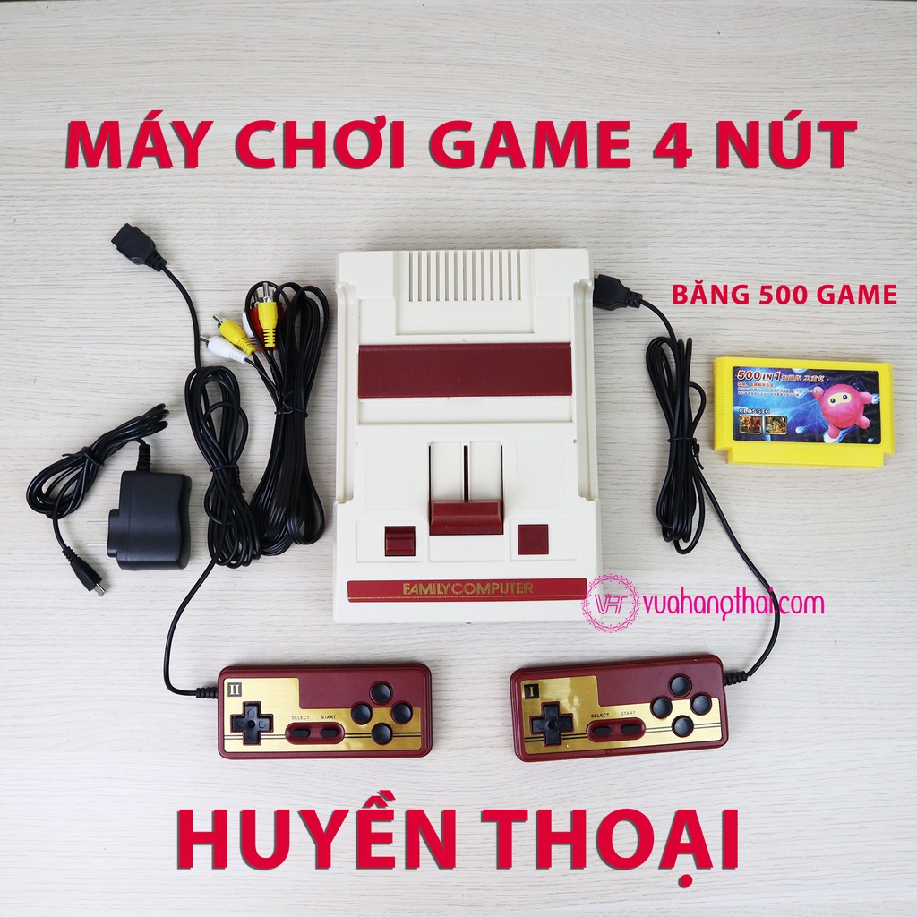 Máy chơi game 2 người chơi only one- HD GAME 620 game, kết nối TV, đồ họa  3D phiên bản SNES Mini SFC Retro Game cầm tay 4 nút cao cấp- BẢO