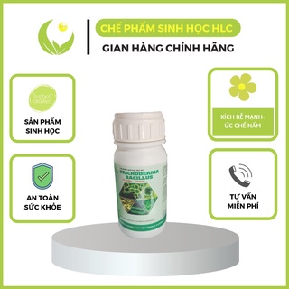 NẤM ĐỐI KHÁNG TRICHODERMA BACILLUS HLC (DẠNG NƯỚC) CHAI 250ML - Ủ PHÂN CHUỒNG, TƯỚI CÂY, ĐỐI KHÁNG NẤM BỆNH, CẢI TẠO ĐẤT