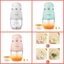 Máy xay đa năng Hattiecs 6 lưỡi dao xay đồ ăn dặm cho bé, Máy xay đồ ăn dặm cho bé Hattiecs 0,3L