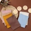 Yoo Sơ Sinh Bé Cotton Quấn Khăn Có Băng Đô Mũ 2 Bộ Cho Bé Sơ Sinh Bé Gái Bé Trai Đạo Cụ Chụp Ảnh