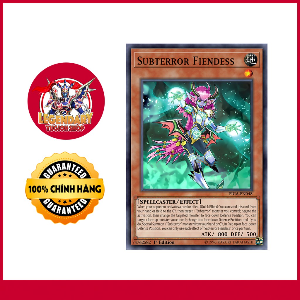 Thẻ Bài Yugioh Chính Hãng] Subterror Fiendess | Shopee Việt Nam