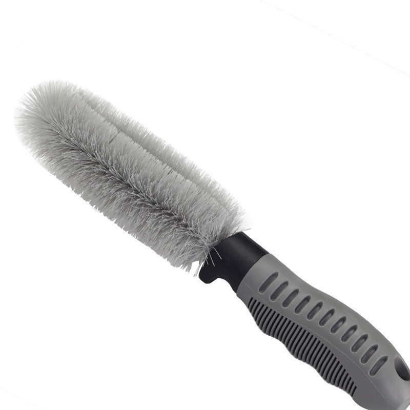 Cọ rửa xe hơi tay cầm thẳng (lông xám)