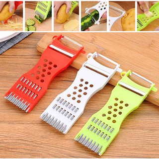 Dao nạo hoa quả 2 đầu - dao nạo mướp, bí, dưa chuột