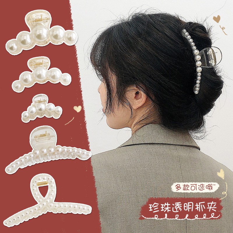 Kẹp Tóc Ngọc trai nhân tạo Hàn Quốc cho cô nàng thanh lịch, sang chảnh - Hottrend 2021