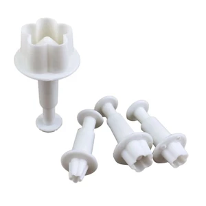 Cc 4 Hình Hoa Fondant Cắt Bánh Quy Bánh Quy Khuôn Bánh Trang Trí Bánh Dụng Cụ