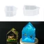 Flgo DIY Art UV Epoxy Silicone 3D Nhà Mặt Dây Chuyền Nhẹ Cần Thiết DIY Dụng Cụ Khuôn Để Bàn Đồ Trang Trí Hamdmade Dụng Cụ