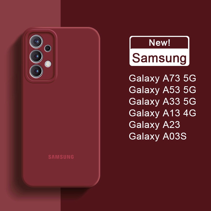 Ôp Điện Thoại Silicon Dẻo Kèm Khung Bảo Vệ camera Cho samsung galaxy a73 a53 a52s a52 a33 5g a13 a23 4g a03s a03 a13 4g lite lte Ốp