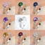 Hàng Mới Về Nhẫn Moissanite Nhiều Màu Sắc