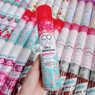 Dầu gội khô Colab Dry Shampoo 200ml Uk