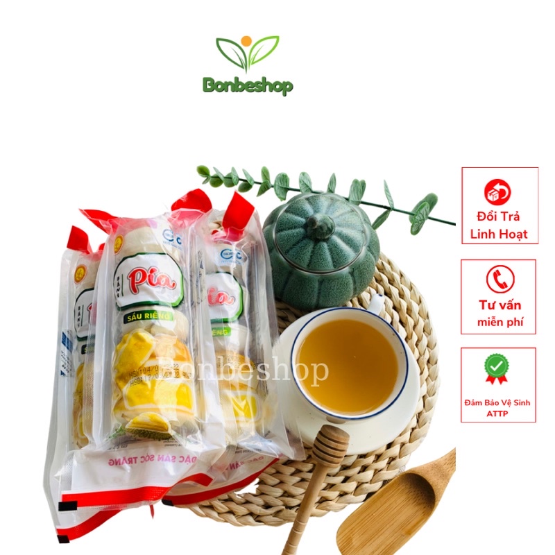 1 Gói Bánh Pía Mini khay 5 cái , Bánh Pía Sầu Riêng Đặc Sản Sóc Trăng ...