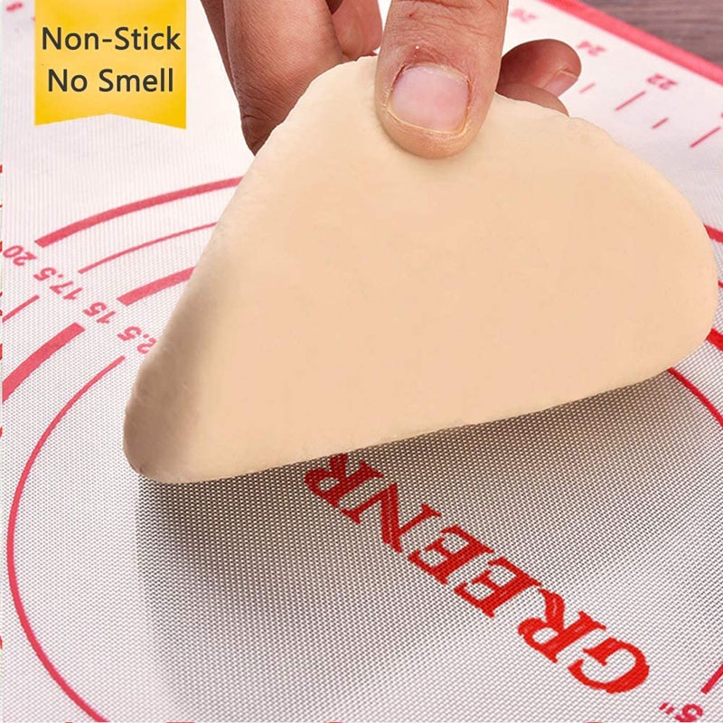Thảm nhào bột làm bánh pizza bằng silicone chống nhiệt độ cao