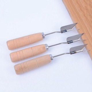 DỤNG CỤ GỌT MẮT DỨA CHỮ V SIÊU TỐC CÁN GỖ