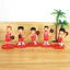 YT4 5 Chiếc SLAM DUNK Shohoku Cầu Thủ Bóng Rổ Anime Hình Búp Bê Hanamichi Sakuragi Rukawa Kaede Đồ Chơi Mô Hình Cho Trẻ Em-in A