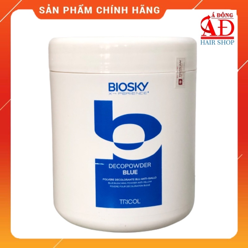 BỘT TẨY TÓC TRICOL BIOSKY POWER HAIR BLEACH (TẨY XANH) 500G NEW