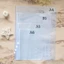 DELMER Loose Leaf Ring Folder Đồ dùng văn phòng Trường học Chất kết dính chương trình nghị sự trong suốt