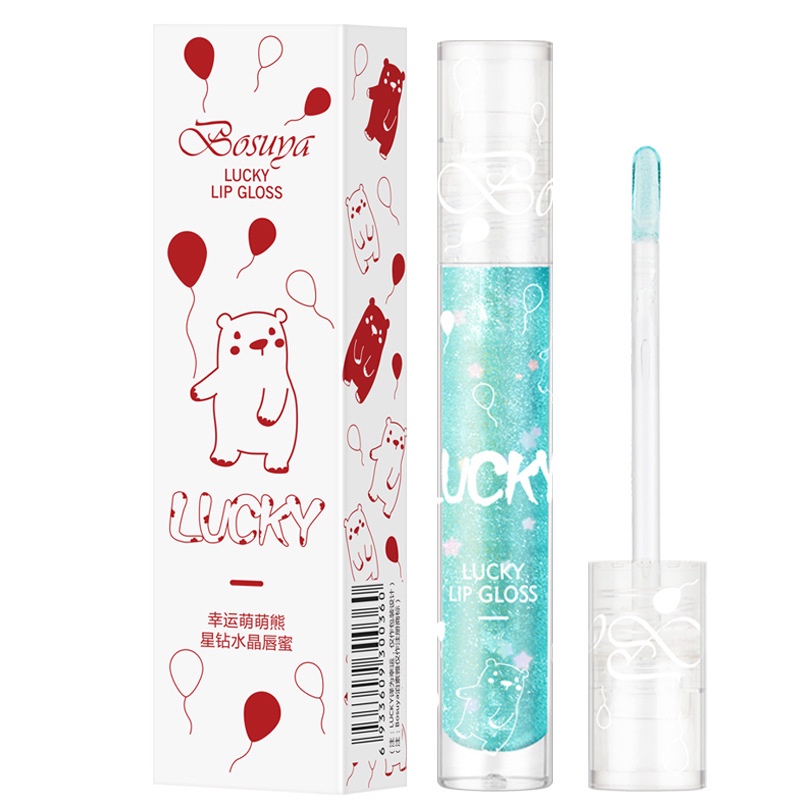 Son Bóng Dưỡng Ẩm Lấp Lánh Bosuya Lucky Lip Gloss