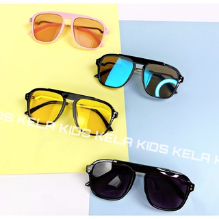 Kính Râm Thời Trang Trẻ Em Cho Bé 2 - 7 Tuổi Gọng Kim Loại Cao Cấp Cá Tính Chống UV Chống Nắng Chống Bụi