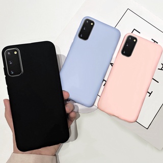 Ốp Điện Thoại TPU Mềm Màu Kẹo Trơn Thời Trang Cho Samsung Galaxy S20 5G S20 S 20 SM-G980F SM-G981F