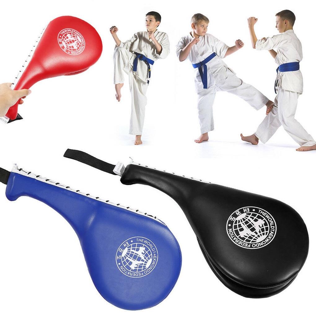 Mô tả Đích Đá Tập Võ Thuật Cầm Tay Taekwondo, Vovinam, Karatedo Bằng Da PU Cao Cấp Cho Trẻ Em - Người Lớn Hãng Amalife - 6