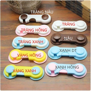 CHỐT KHÓA TỦ AN TOÀN CHO BÉ -  CHỐT CÀI  - KHÓA TỦ - KHÓA NGĂN KÉO - AN TOÀN TRẺ EM