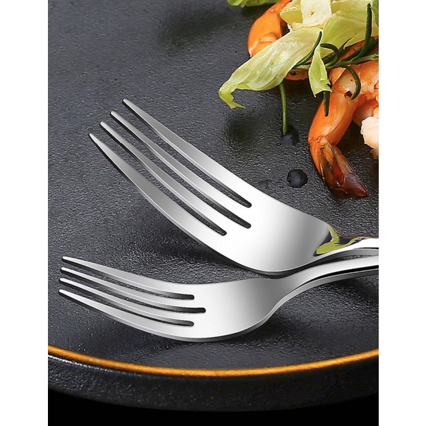 Bộ Nĩa Dao ăn bít tết Inox 316 Cao Cấp Sang Trọng