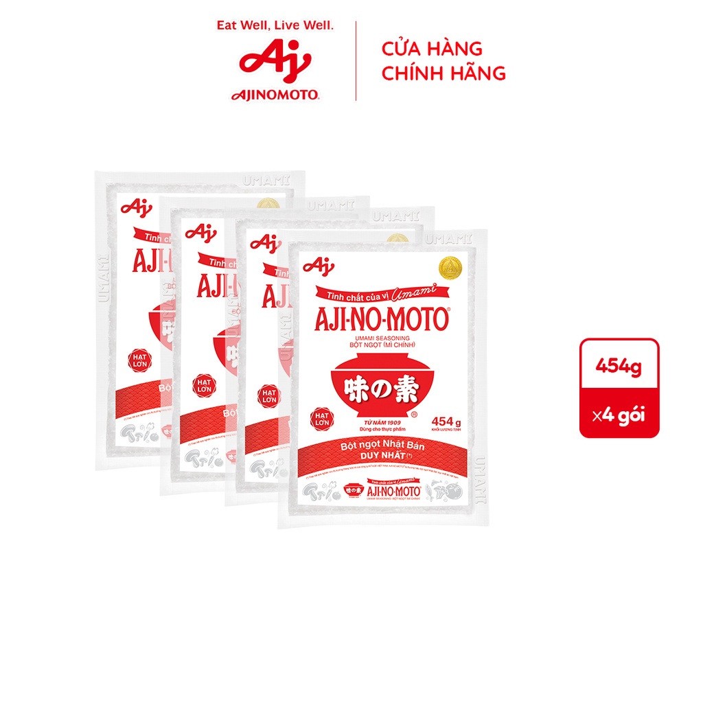 Ảnh Combo 4 Gói Bột Ngọt AJI-NO-MOTO® 454g/Gói 1
