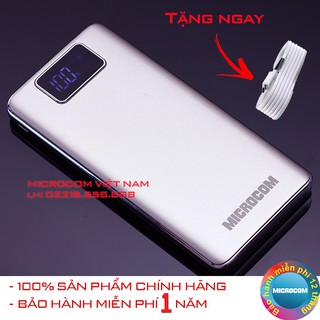 Pin dự phòng Microcom Chính Hãng Microcom 10000 mAh | Shopee Việt Nam