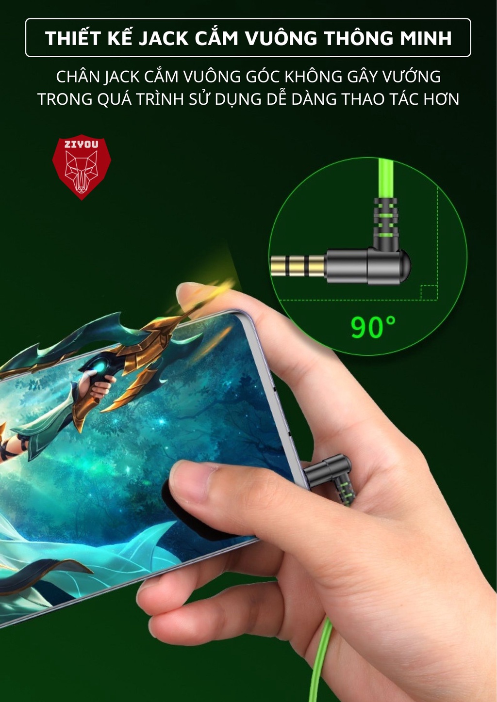 Tai nghe Ziyou XK036 Pro - Chi tiết