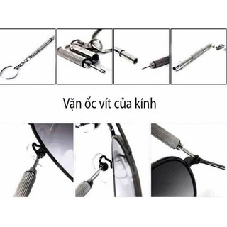 1 cái Tua Vít móc chìa khoá đa năng sửa chữa kính, đồng hồ, điện thoại.....
