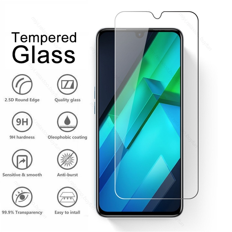 3 Chiếc Dành Cho Infinix Note 12 G96 4G 2022 X670 6.7 "9H Bảo Vệ Màn Hình HD Kính Cường Lực Phim