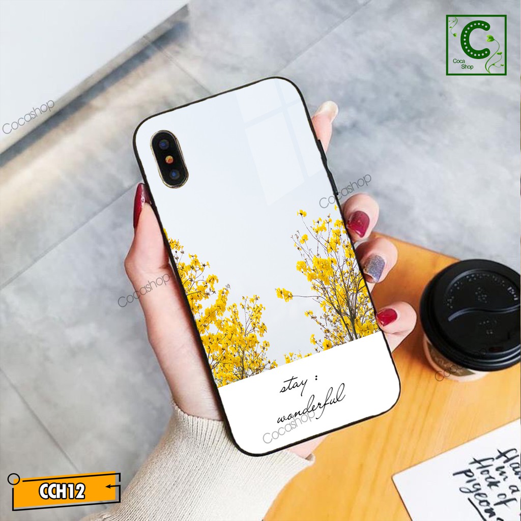 Ốp iphone in hình cực đẹp siêu bền - Cúc họa mi vàng nhẹ nhàng -6/6plus/6s/6splus/7/7plus/8/8plus/x/.....