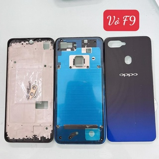 Lưng vỏ oppo F9, F9 pro, CPH1823, CPH1881, CPH1825, nắp lưng, lưng pin, khung nhựa, benzen, sườn, vỏ bộ