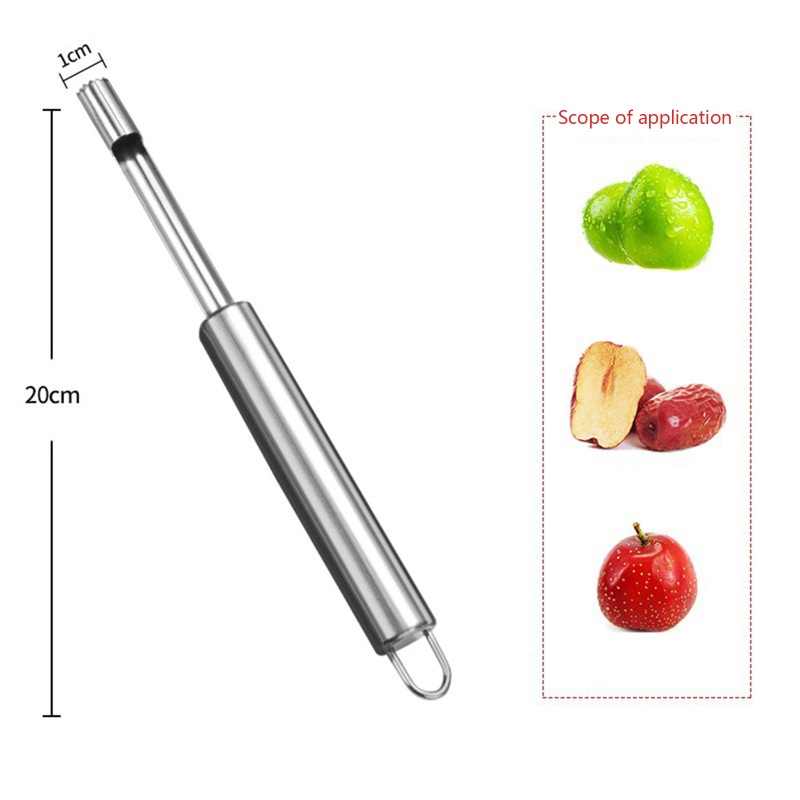 Top 4 Dụng cụ loại bỏ hạt trái cây thép không gỉ cho lê đào, corer tiện ích nhà bếp