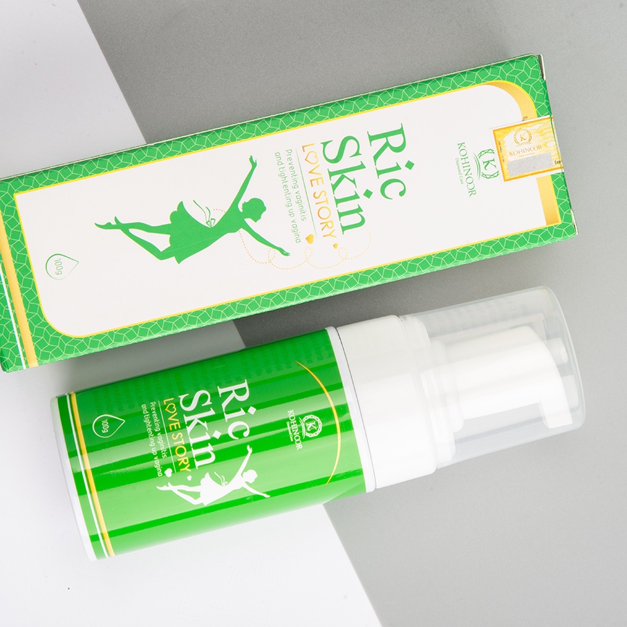Ảnh Dung dịch vệ sinh phụ nữ RIC SKIN LOVE STORY Kohinoor 100g 4