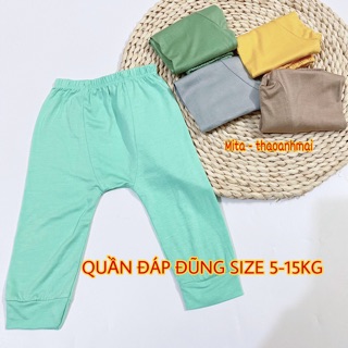 [SET 5 CHIẾC]Quần dài đáp đũng minky mom, đồ sơ sinh cho bé SIÊU MỀM MƯỚT, thấm hút mồ hôi tốt - Thời trang trẻ em