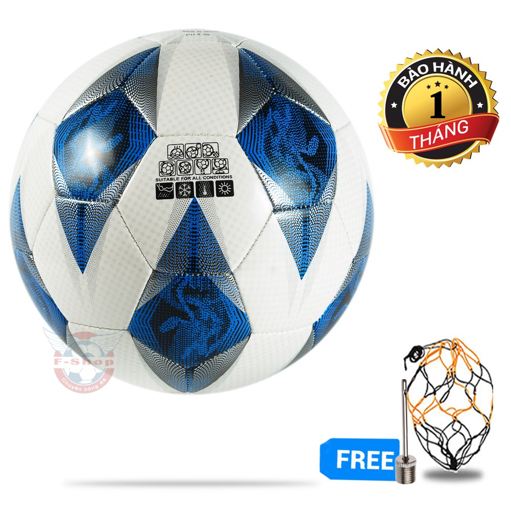 Quả bóng đá tiêu chuẩn - Banh bóng đá cỡ số 5 - Quả bóng đá BH02 - Bảo hành 12 tháng