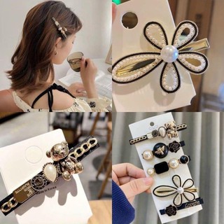 Set 5 Kẹp Tóc Công Chúa Sang Chảnh (màu đen),.
