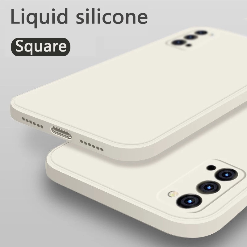 Ốp điện thoại dẻo khung vuông cho OPPO A74 A16 A15 A15s A95 A92 A52 A72 A31 A91 A94 A93 A73 4G 5G