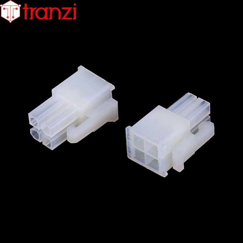 Vỏ header 4.2mm 5557 2x2P 19,8mm trắng - túi 10 cái | Shopee Việt Nam