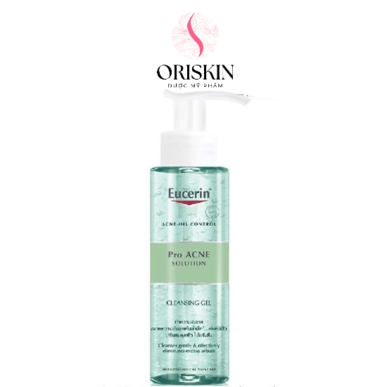 Ảnh Eucerin - Gel Rửa Mặt Cho Da Nhờn Mụn Eucerin ProACNE Solution Cleansing Gel 1